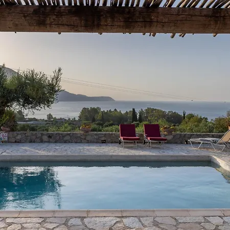 Villa Minos - 4-bedroom Luxury With Pool In Spartia, Kefalonia *