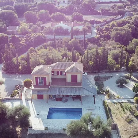 Villa Minos - 4-bedroom Luxury With Pool In Spartia, Kefalonia