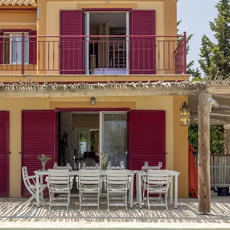 Villa Minos - 4-bedroom Luxury With Pool In Spartia, Kefalonia